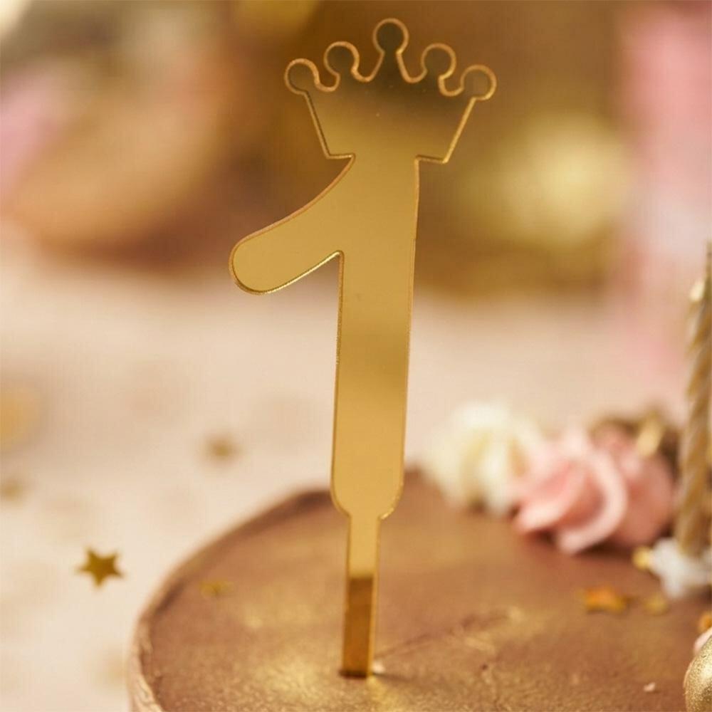 Celebration Essentials | Celebration Essentials Assorted Color Cake Topper - Number 1 (1 pc)
