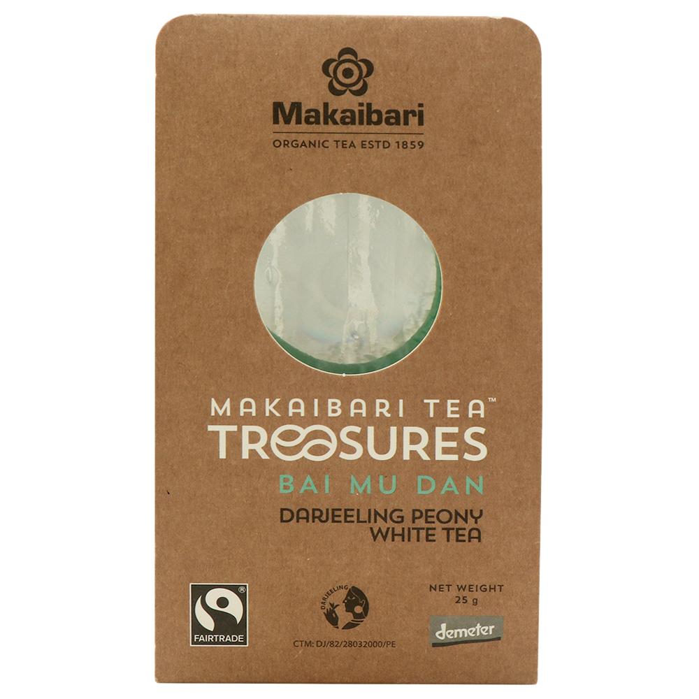 Luxmi Estates & Makaibari | Makaibari Tea Bai Mun Dan Darjeeling Peony White Tea 25 g