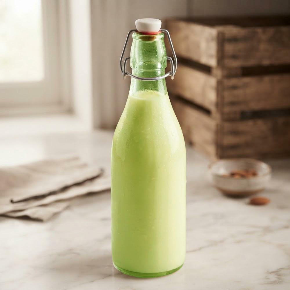 Bormioli Rocco | Bormioli Rocco Natural Glass Bottle in Mimosa 1000 ml