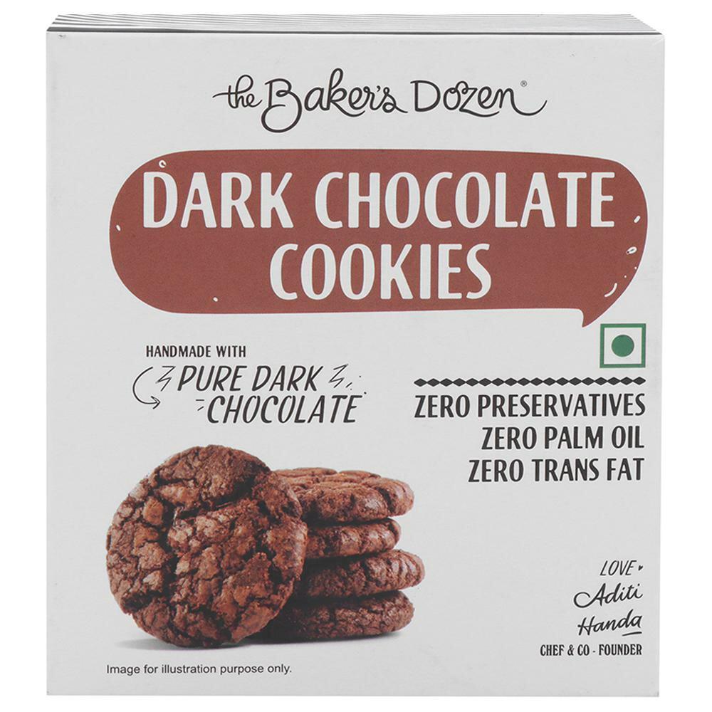 The Baker's Dozen | The Baker's Dozen Dark Chocolate Cookies 100 g