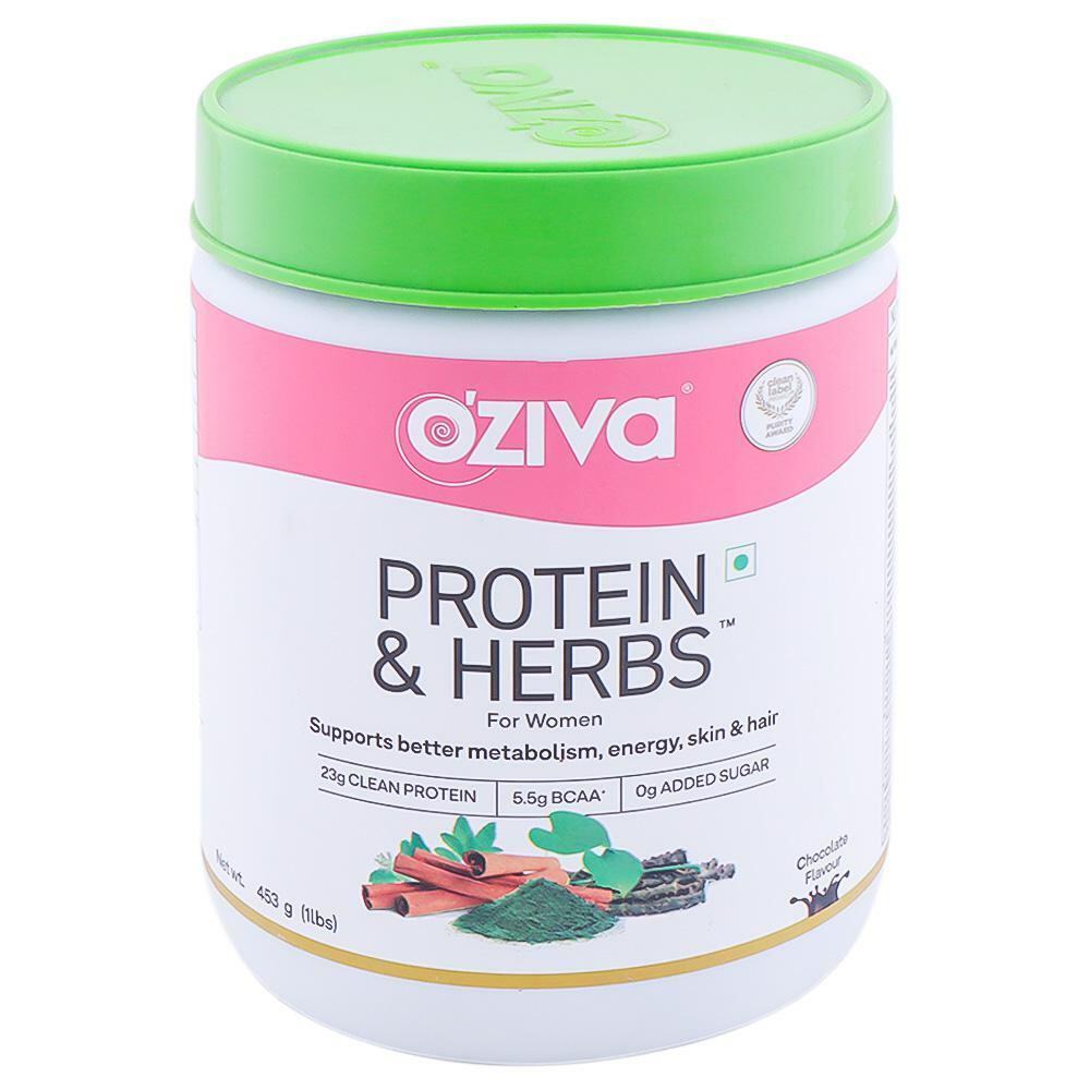 Oziva | Oziva Protein & Herbs Powder for Women 453 g