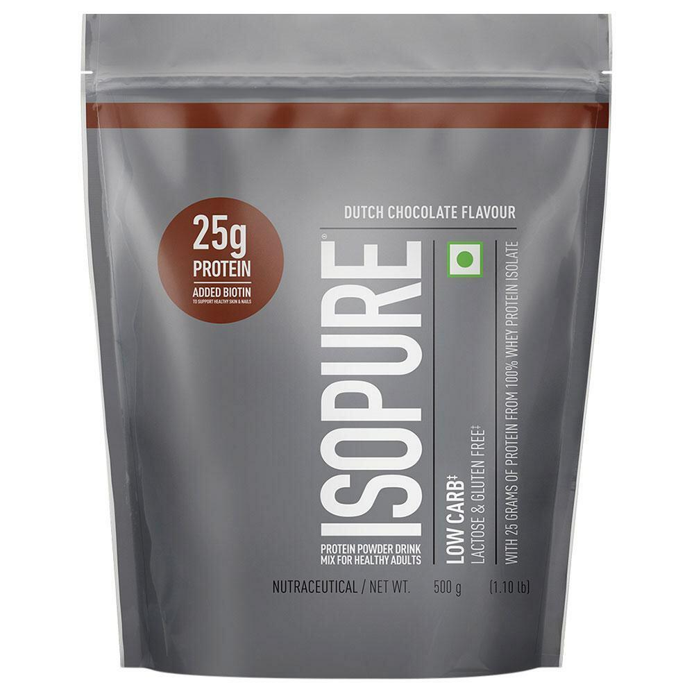Isopure | Isopure Low Carb Dutch Chocolate Protein Powder Mix 500 g