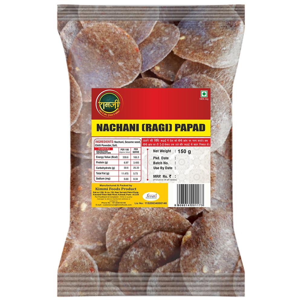 Ramji | Ramji Nachani Papad 150 g