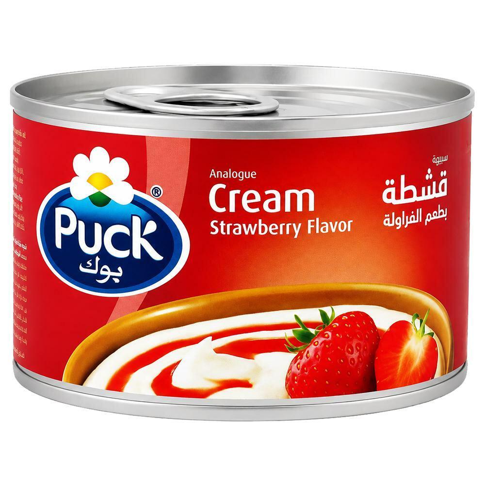 Puck | Puck Strawberry Flavour Cream 160 g