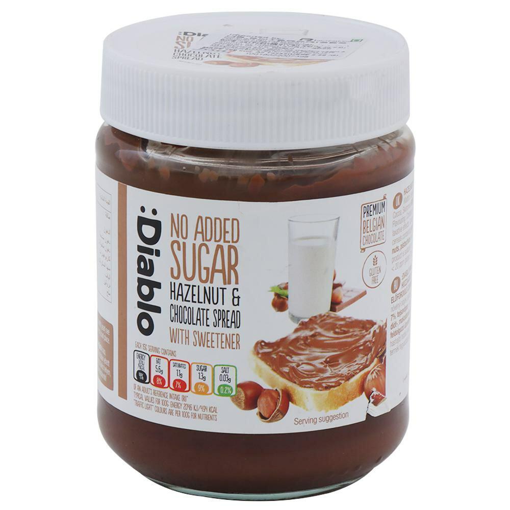 Diablo | Diablo Sugar Free Hazelnut & Chocolate Spread 350 g