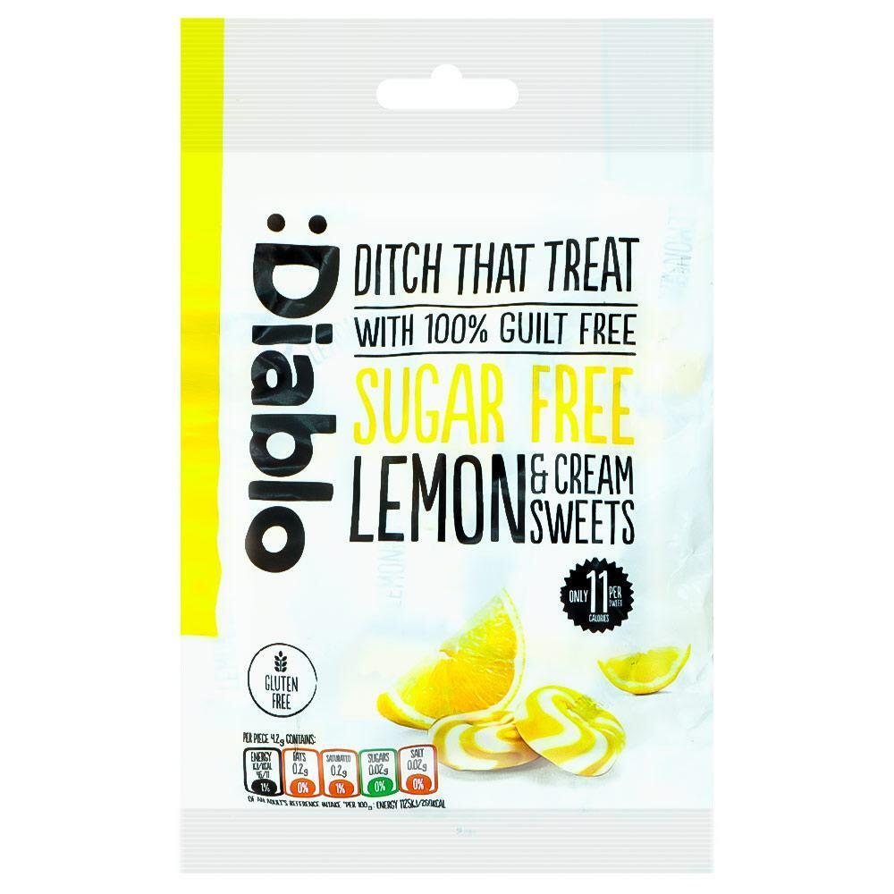 Diablo | Diablo Sugar Free Hazelnut & Cream Sweets 75 g