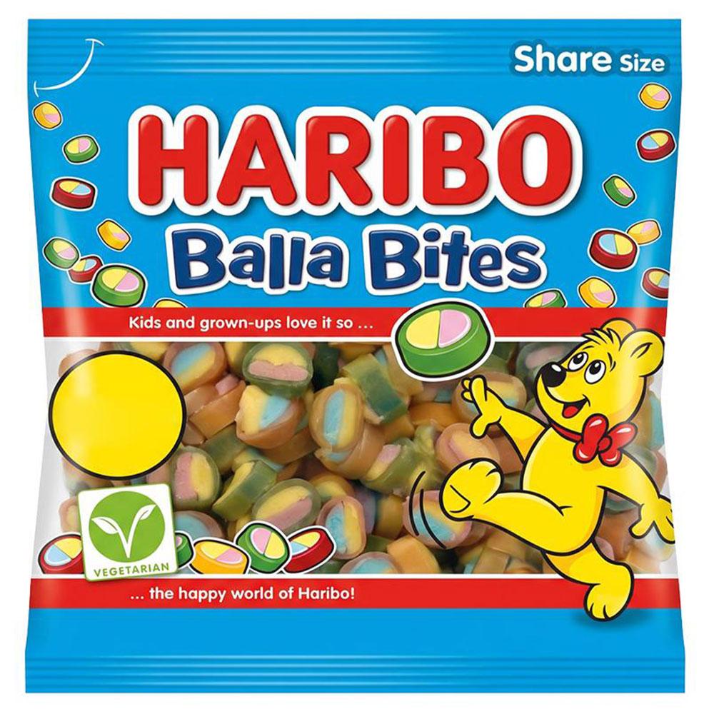 Haribo | Haribo Balla Bites Fruit Flavour Gums 140 g