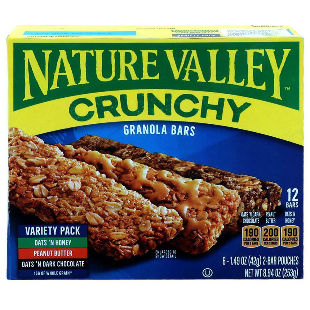 NATURE VALLEY | Nature Valley Crunchy Granola Bars Variety Pack 253 g (12N)