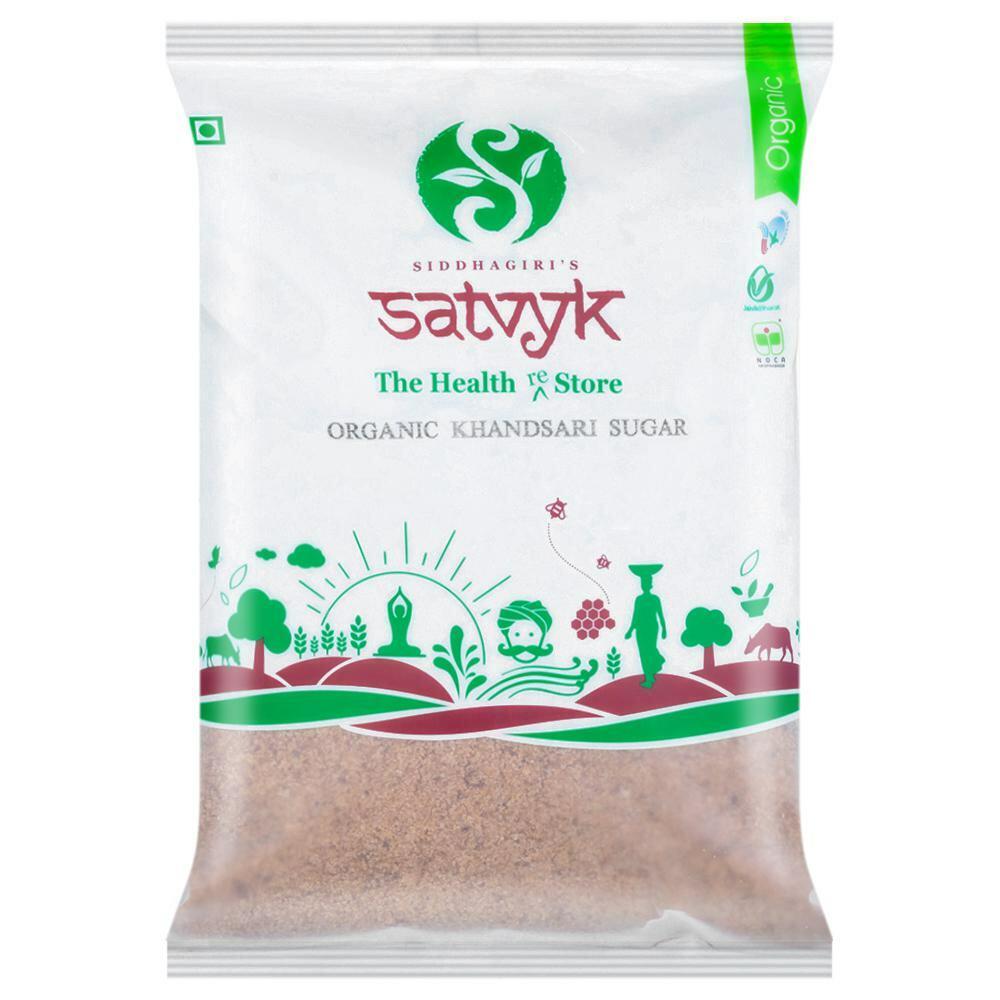 Satvyk | Satvyk Organic Khandsari Sugar 500 g