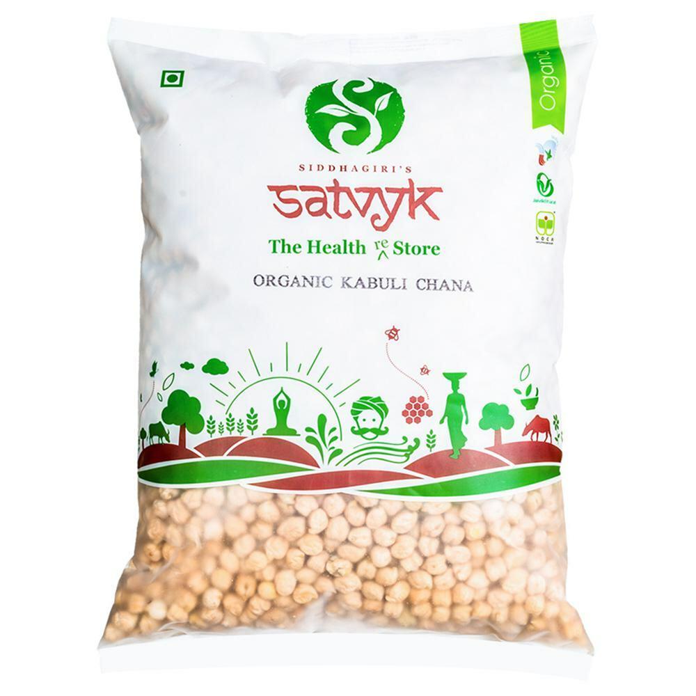 Satvyk | Satvyk Organic Kabuli Chana 500 g