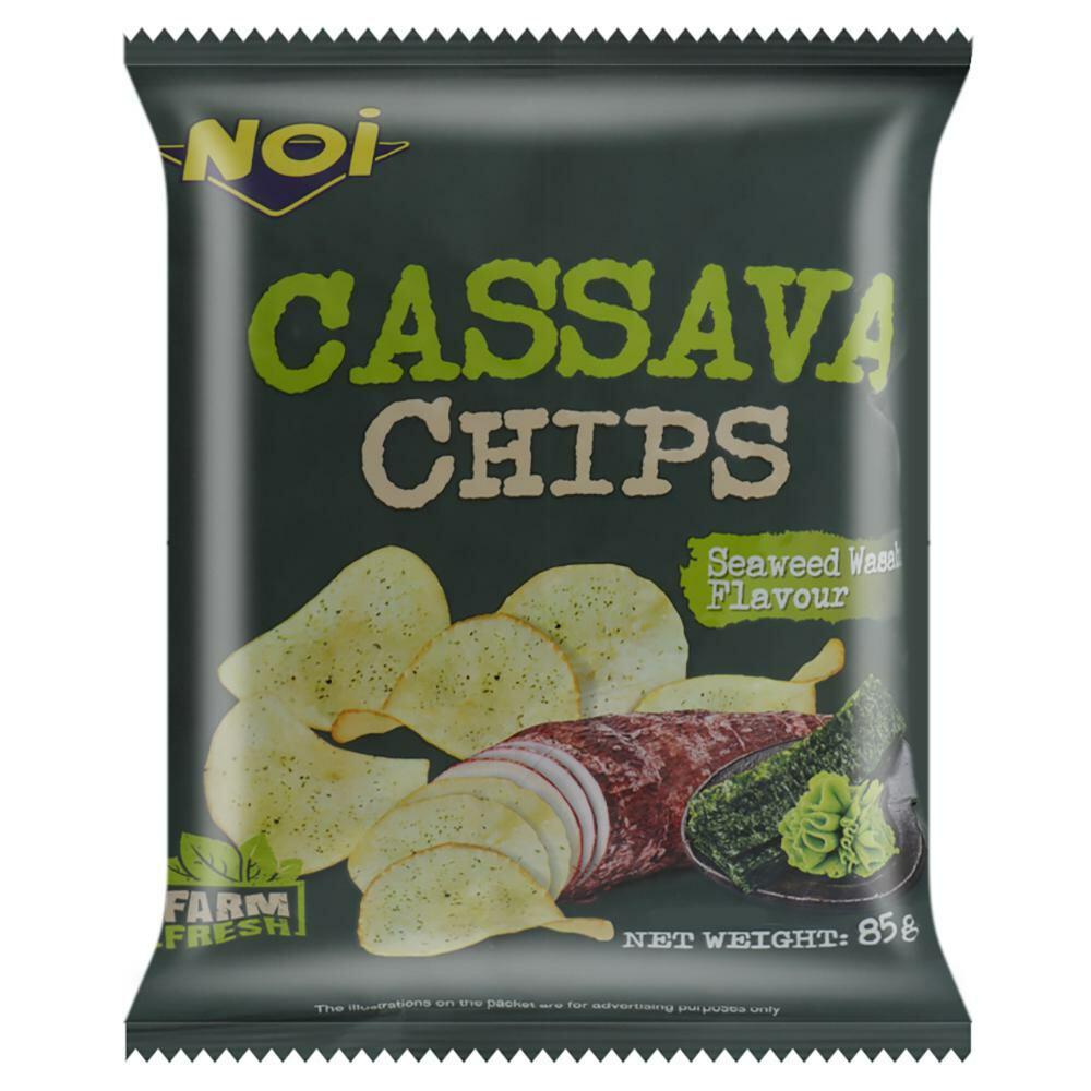 TONG GARDEN | Tong Garden Noi Seaweed Wasabi Cassava Chips 85 g