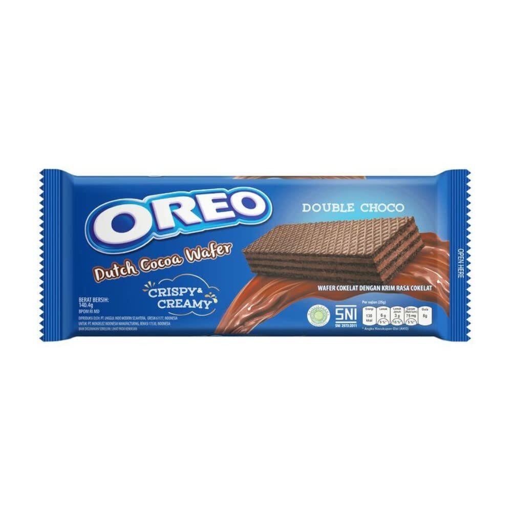 OREO | Oreo Wafer Double Chocolate 140.4 g