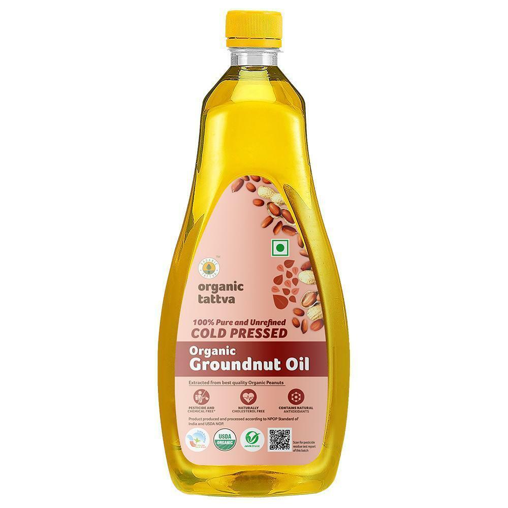 Organic Tattva | Organic Tattva Organic Groundnut Oil 1 L