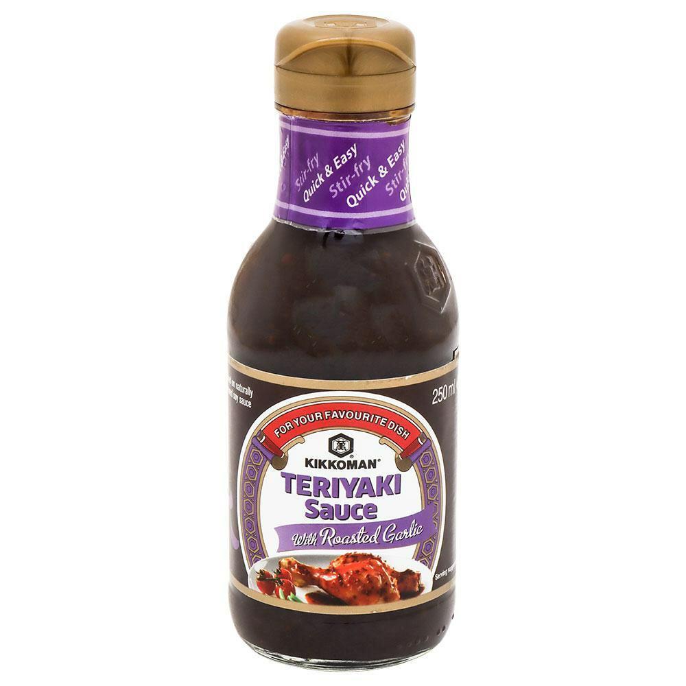 Kikkoman | Kikkoman Teriyaki Soy Sauce with Roasted Garlic 250 ml