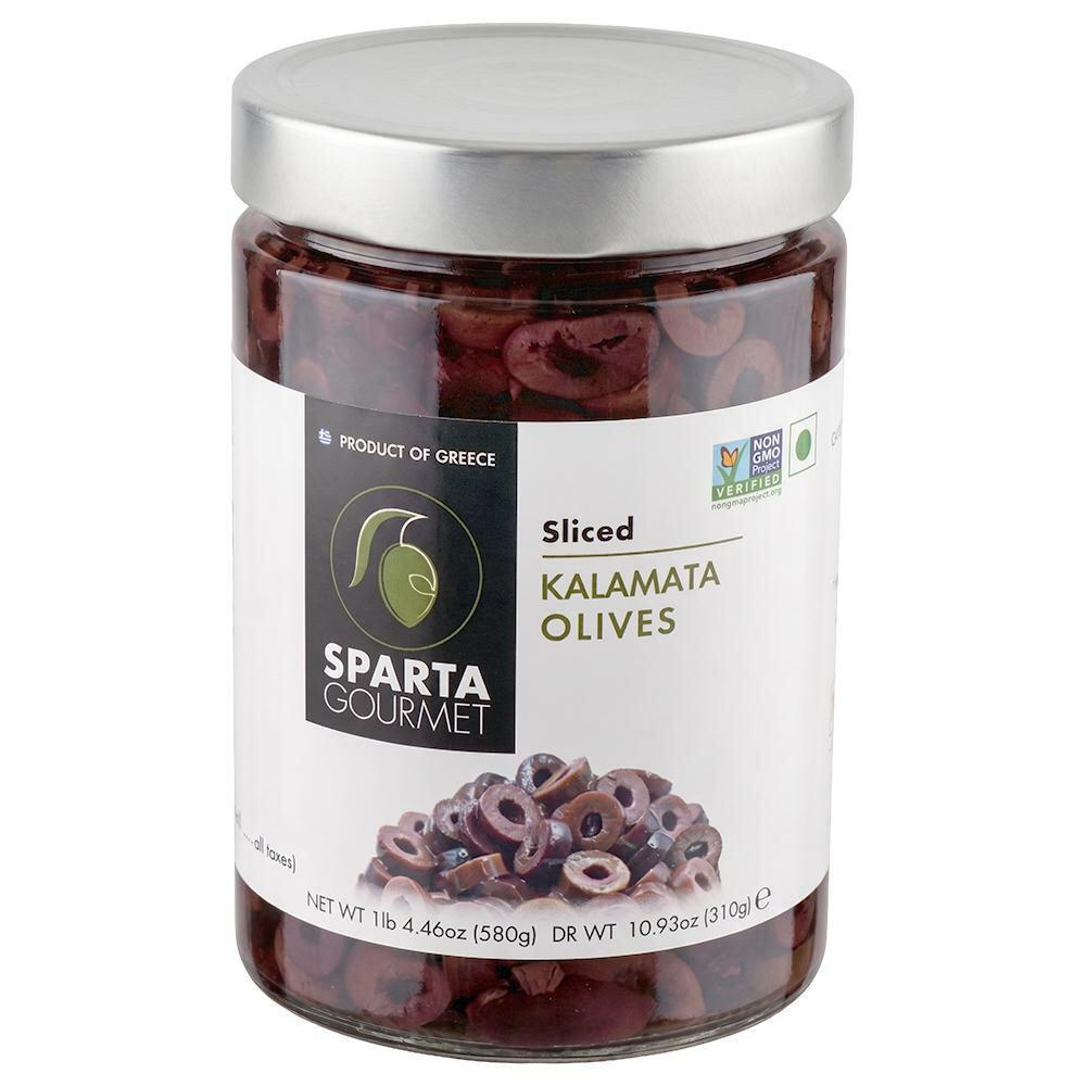 Sparta Gourmet | Sparta Gourmet Sliced Kalamata Olives 580 g