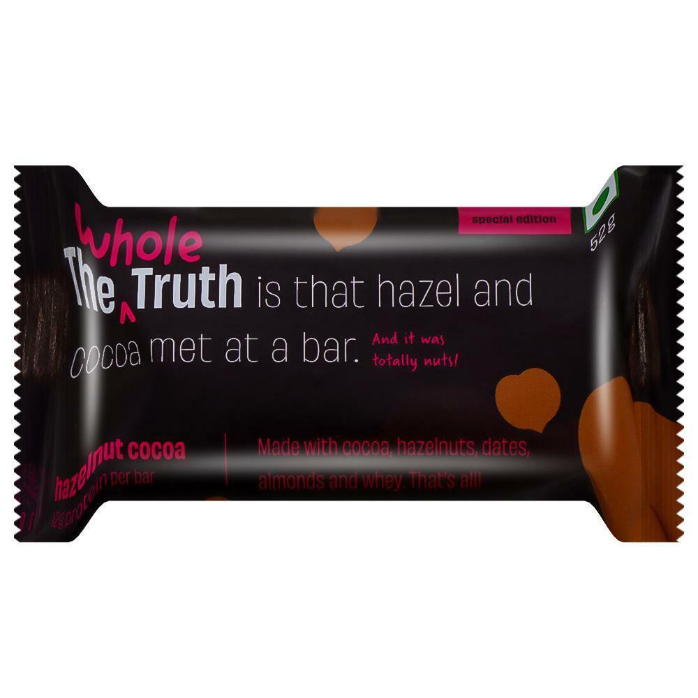 The Whole Truth | The Whole Truth Hazelnut Cocoa Protein Bar 52 g