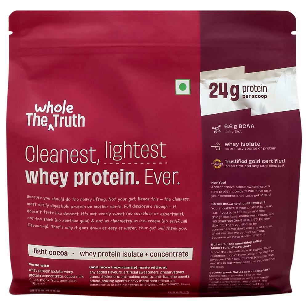 The Whole Truth | The Whole Truth Light Cocoa Protein Powder 1 kg