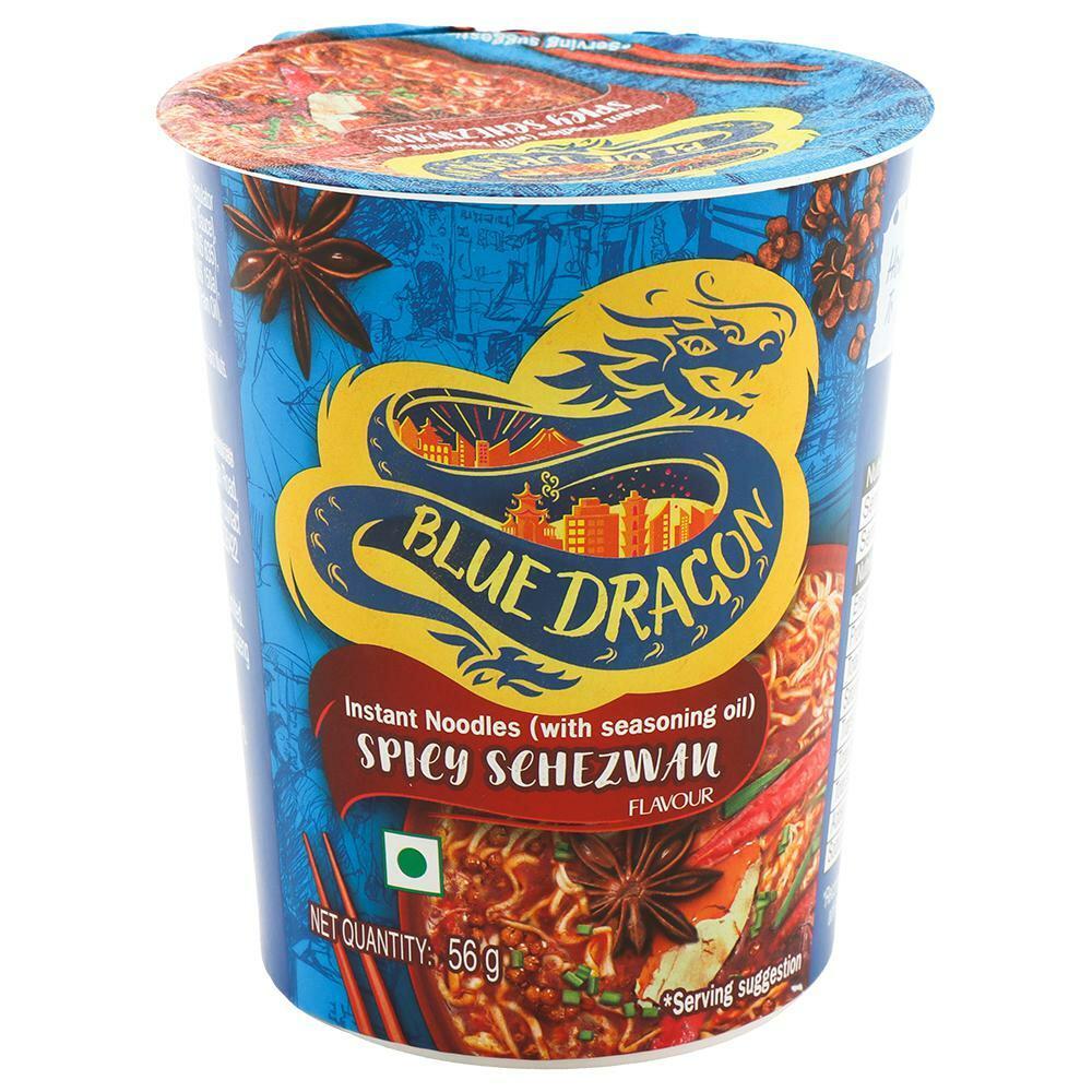 Blue Dragon | Blue Dragon Spicy Schezwan Instant Noodles 59 g