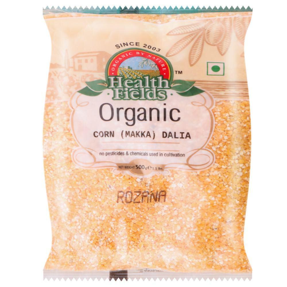Health Fields | Health Fields Organic Makka Dalia 500 g