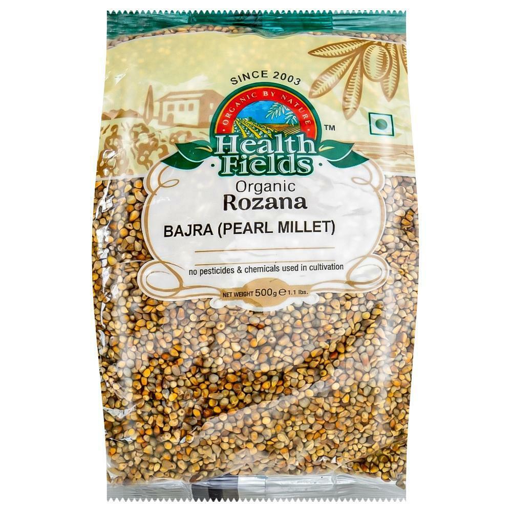 Health Fields | Health Fields Rozana Organic Bajra / Pearl Millet 500 g