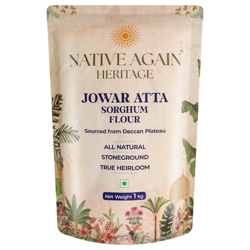 Native Again Heritage | Native Again Heritage Jowar Atta / Sorghum Flour 1 kg