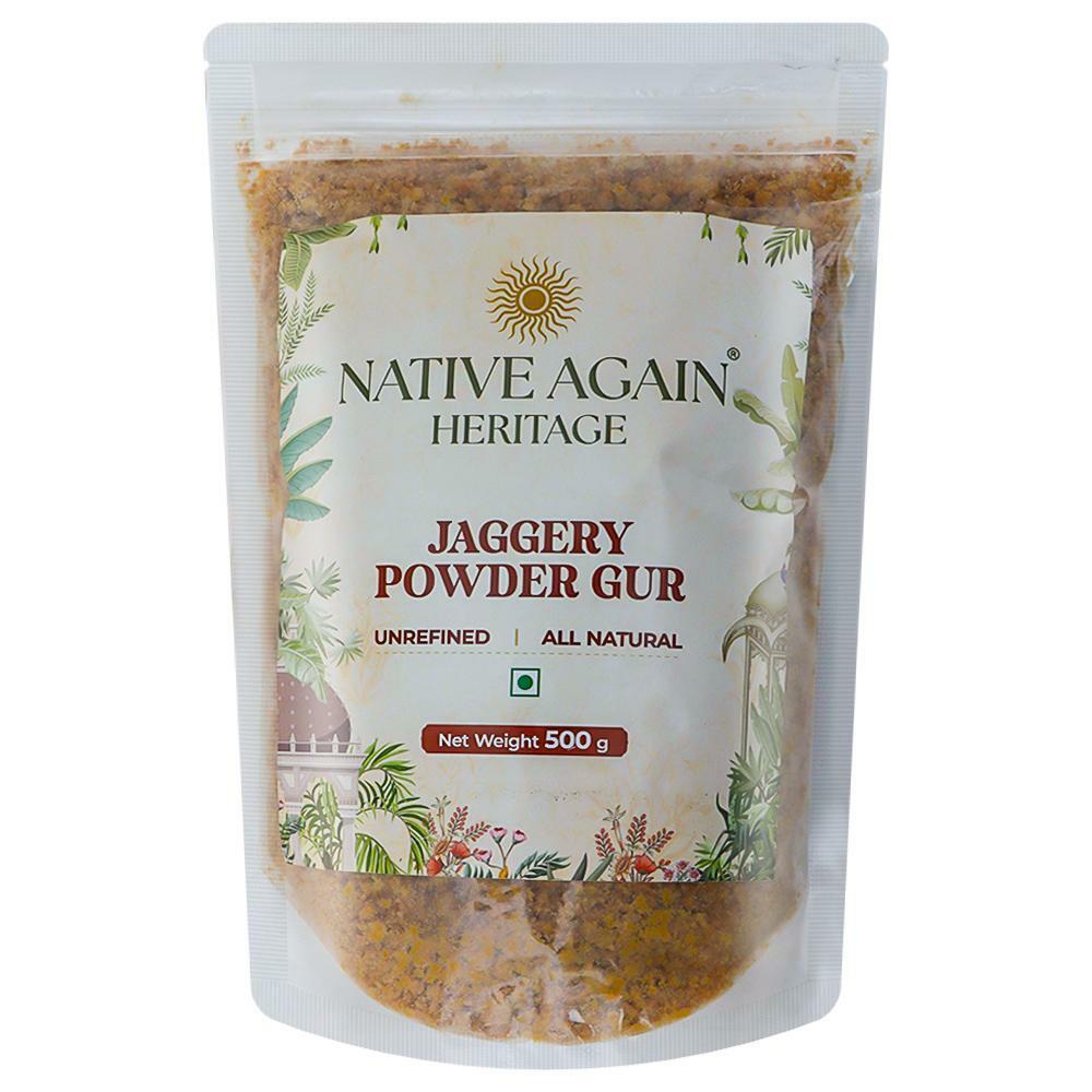 Native Again Heritage | Native Again Heritage Jaggery Powder / Gur 500 g