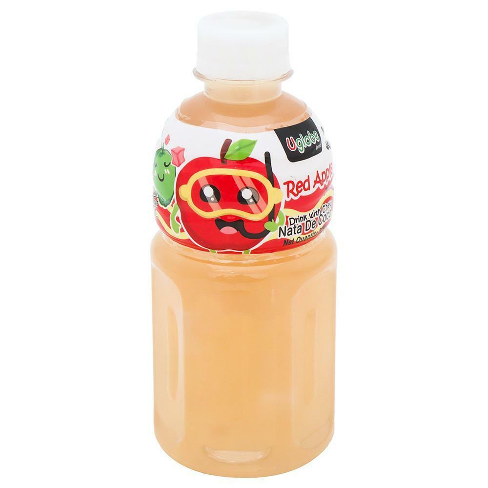 U Globe | U Globe Folly Jolly Nata De Coco Red Apple Juice 320 ml