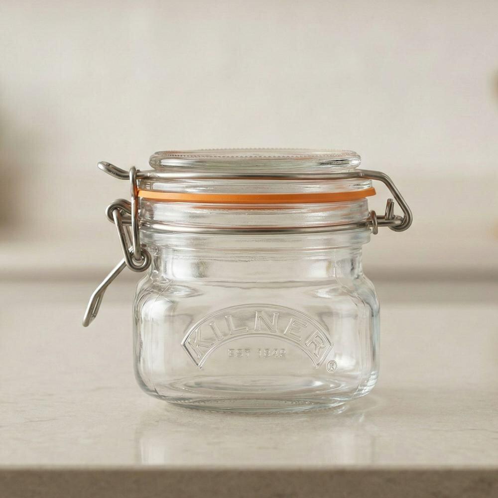 Kilner | Kilner Clip Top Square Jar 250 ml