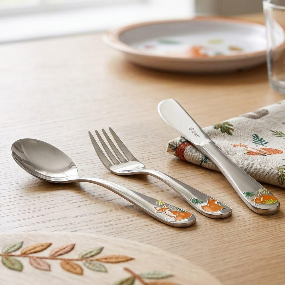 Viners | Viners Fox 3 Piece Kids Cutlery Set (3Y+)