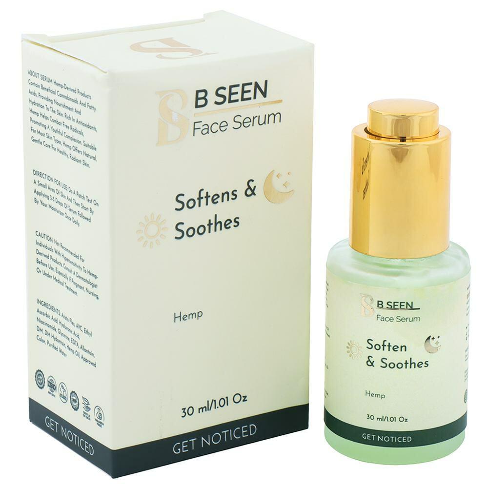 B Seen | B Seen Hemp Softens & Smooths Face Serum 30 ml