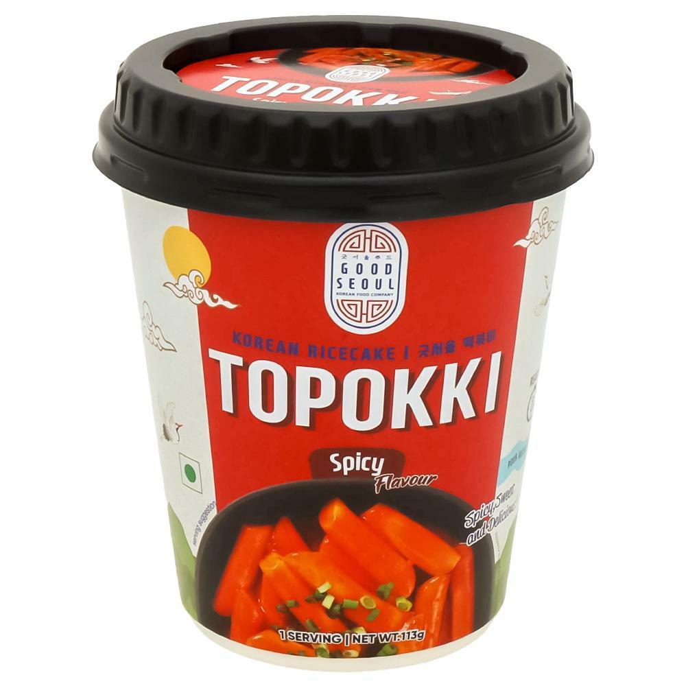 GOOD SEOUL | Good Seoul Spicy Flavour Korean Rice Cake Topokki 113 g