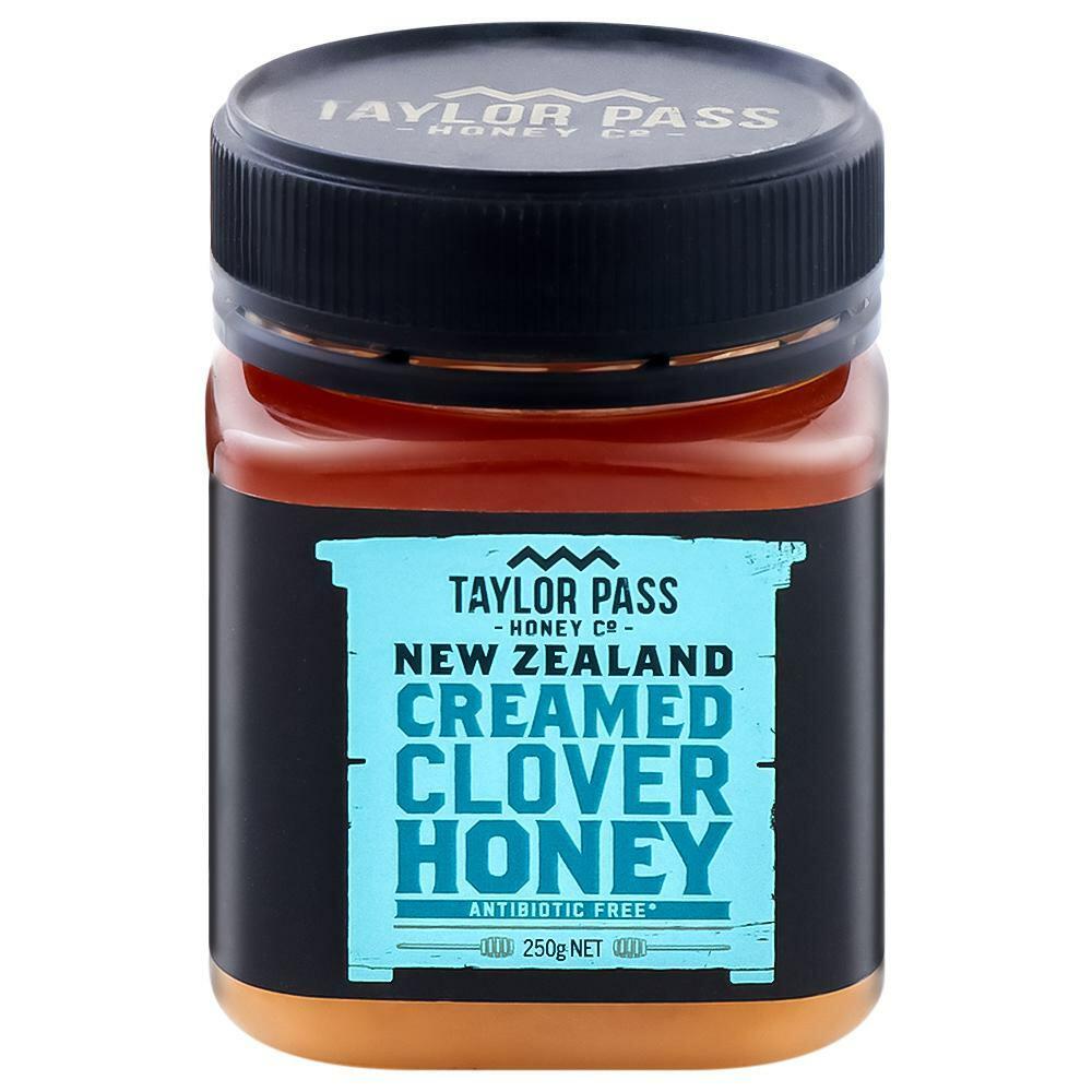 TAYLOR PASS | Taylor Pass New Zealand Creamed Clover Honey 250 g