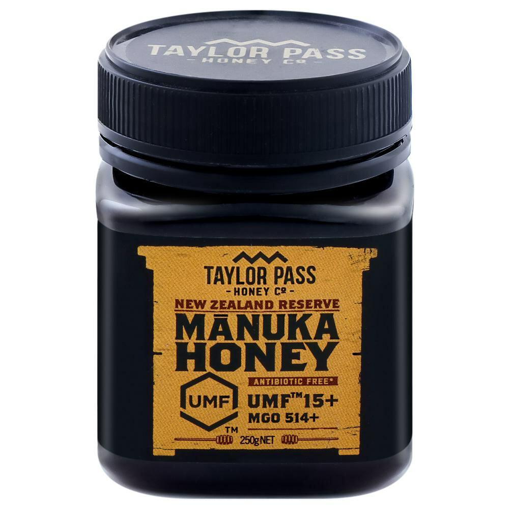 TAYLOR PASS | Taylor Pass New Zealand Reserve UMF 15+ Manuka Honey 250 g