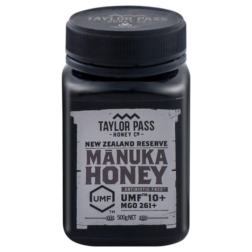 TAYLOR PASS | Taylor Pass New Zealand Reserve UMF 10+ Manuka Honey 500 g
