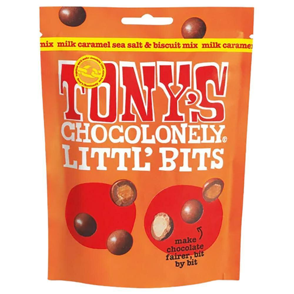 Tony's | Tony Little Bits Milk Caramel Sea Salt & Biscuits 100 g