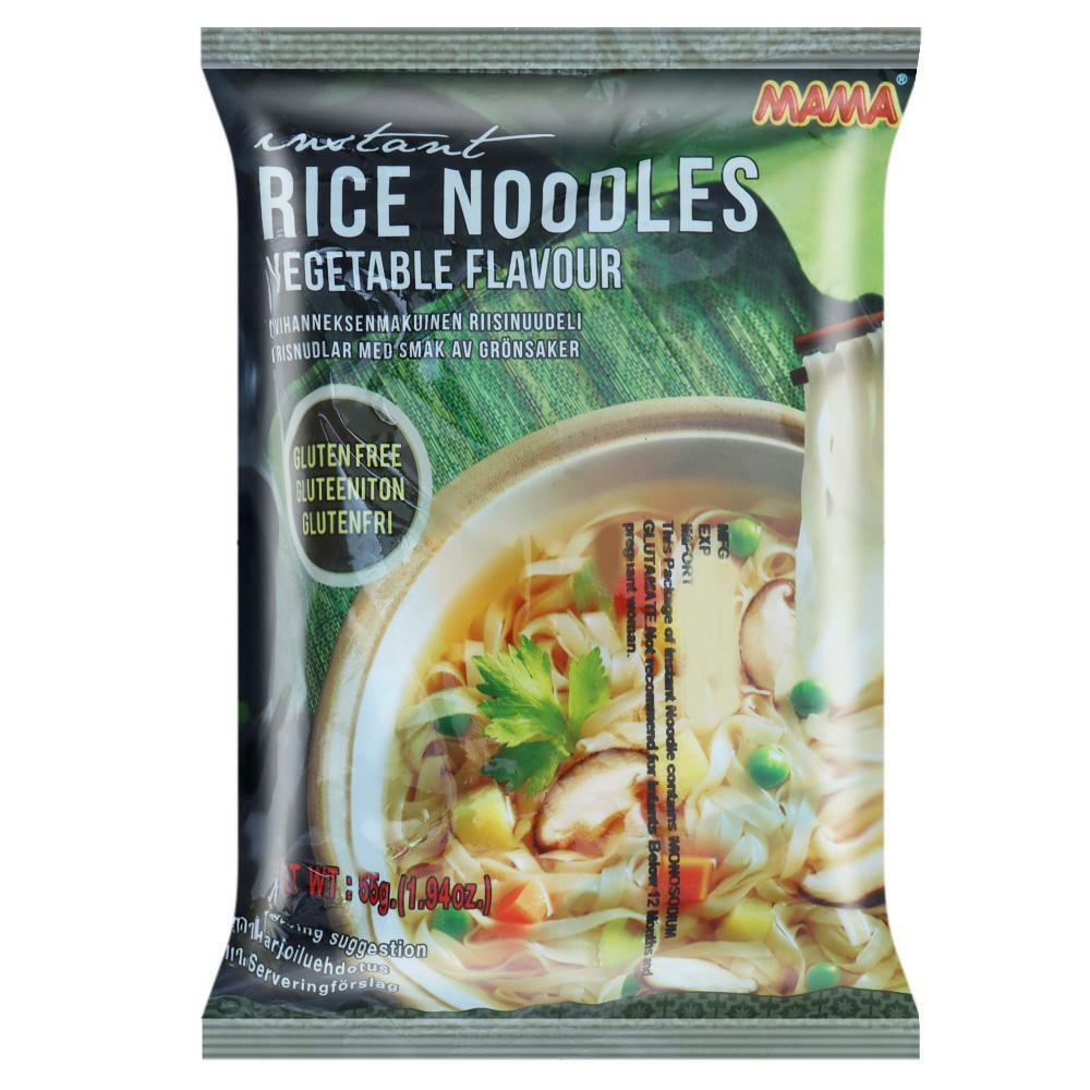 Mama | Mama Instant Vegetable Flavour Rice Noodles 55 g