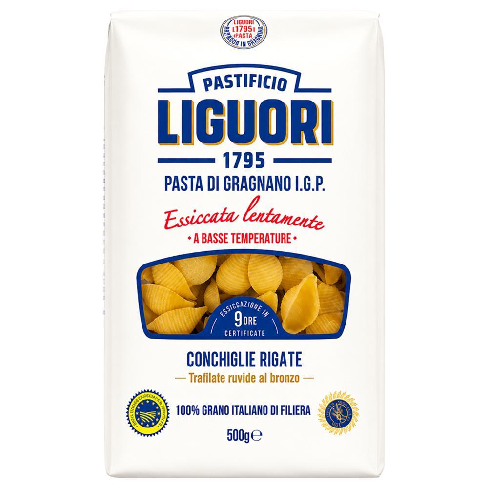 Liguori | Liguori Conchiglie Rigate Italian Pasta 500 g
