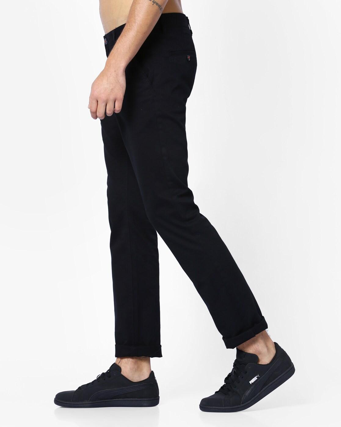 Slim Fit Mid-Rise Chinos