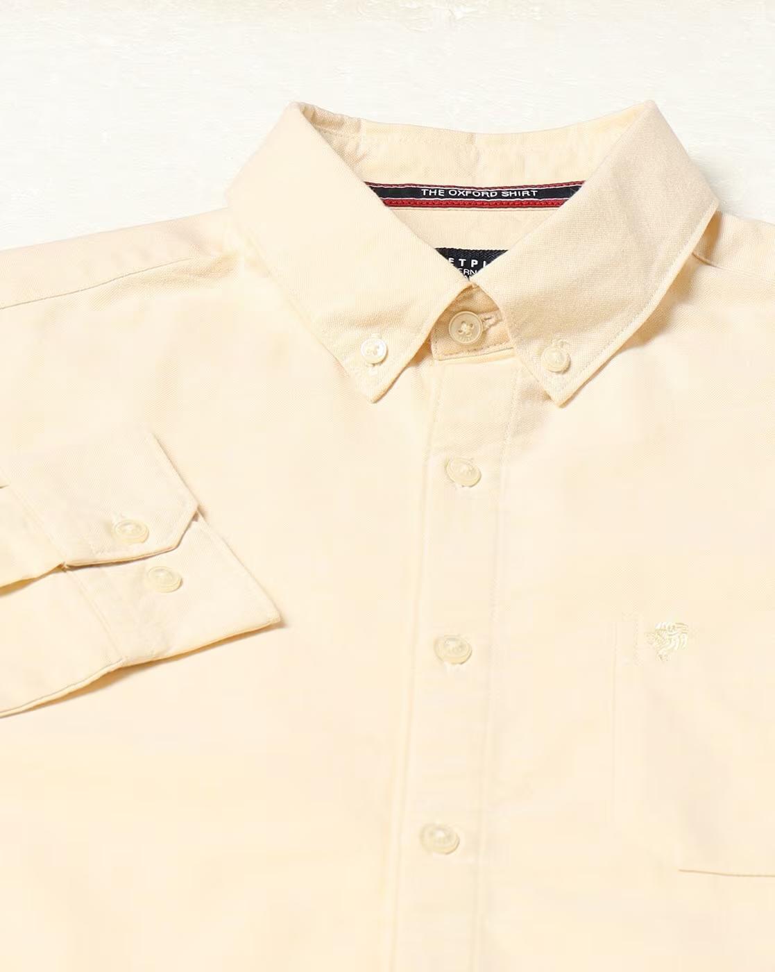Men Regular Fit Shirt - Yellow