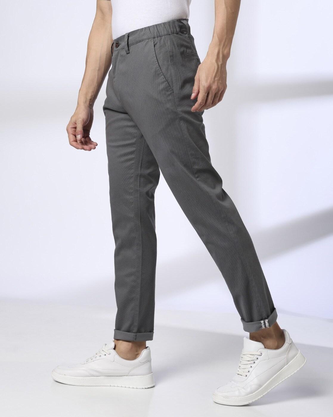 PRINTED PULL ON CROPPED FI, CHARCOAL, 30
