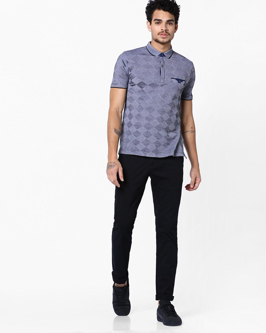 Slim Fit Mid-Rise Chinos