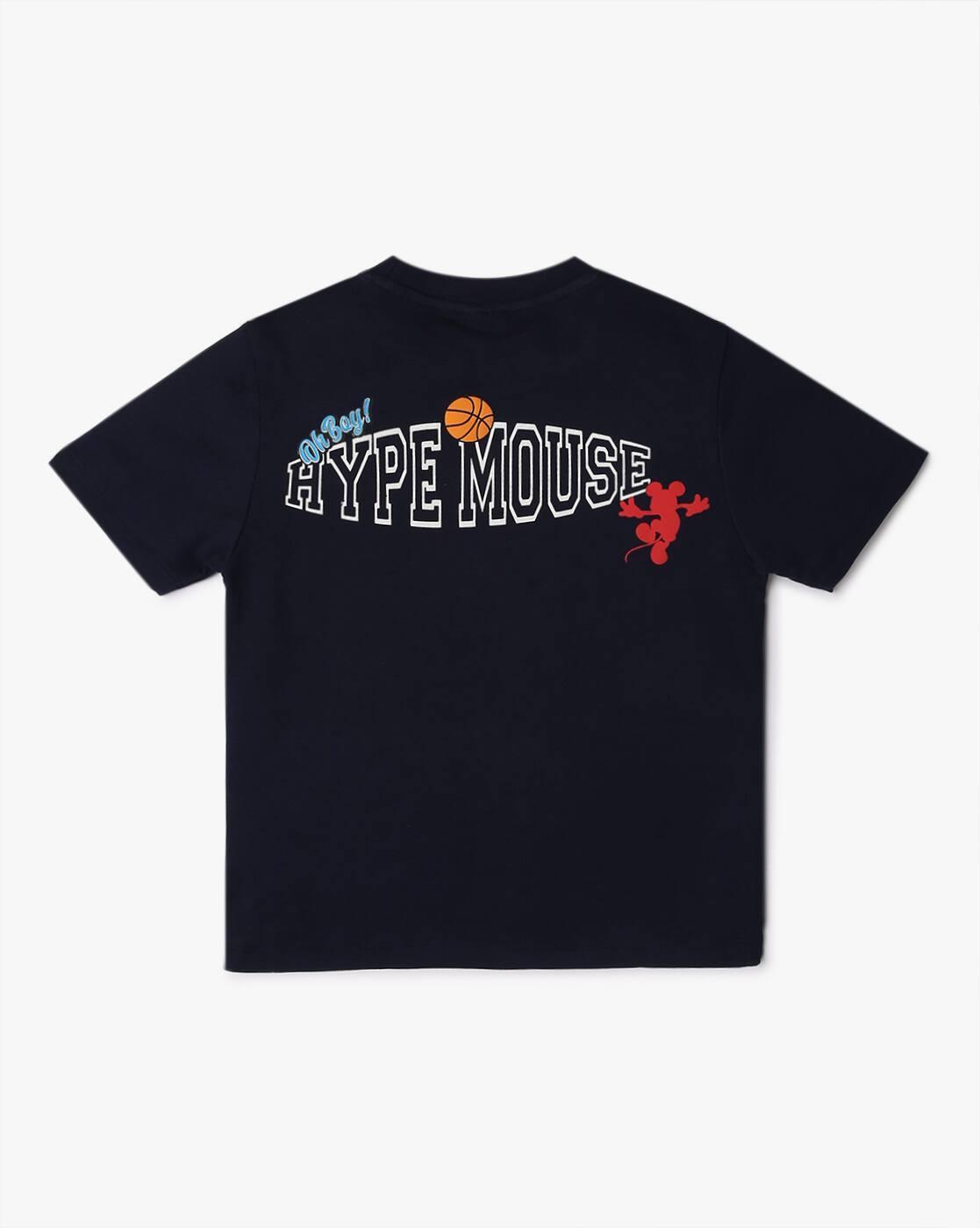 MICKEY HYPE MANIA T SHIRT, NAVY, 15-16Y