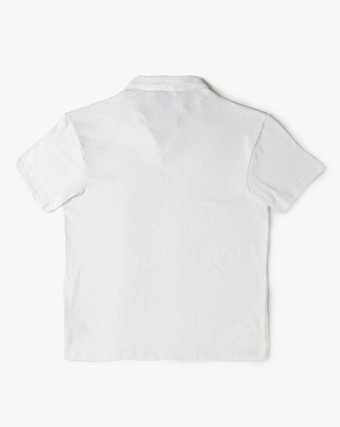 STRUCTURED RESORT COLLAR, OFF WHITE, 3XL