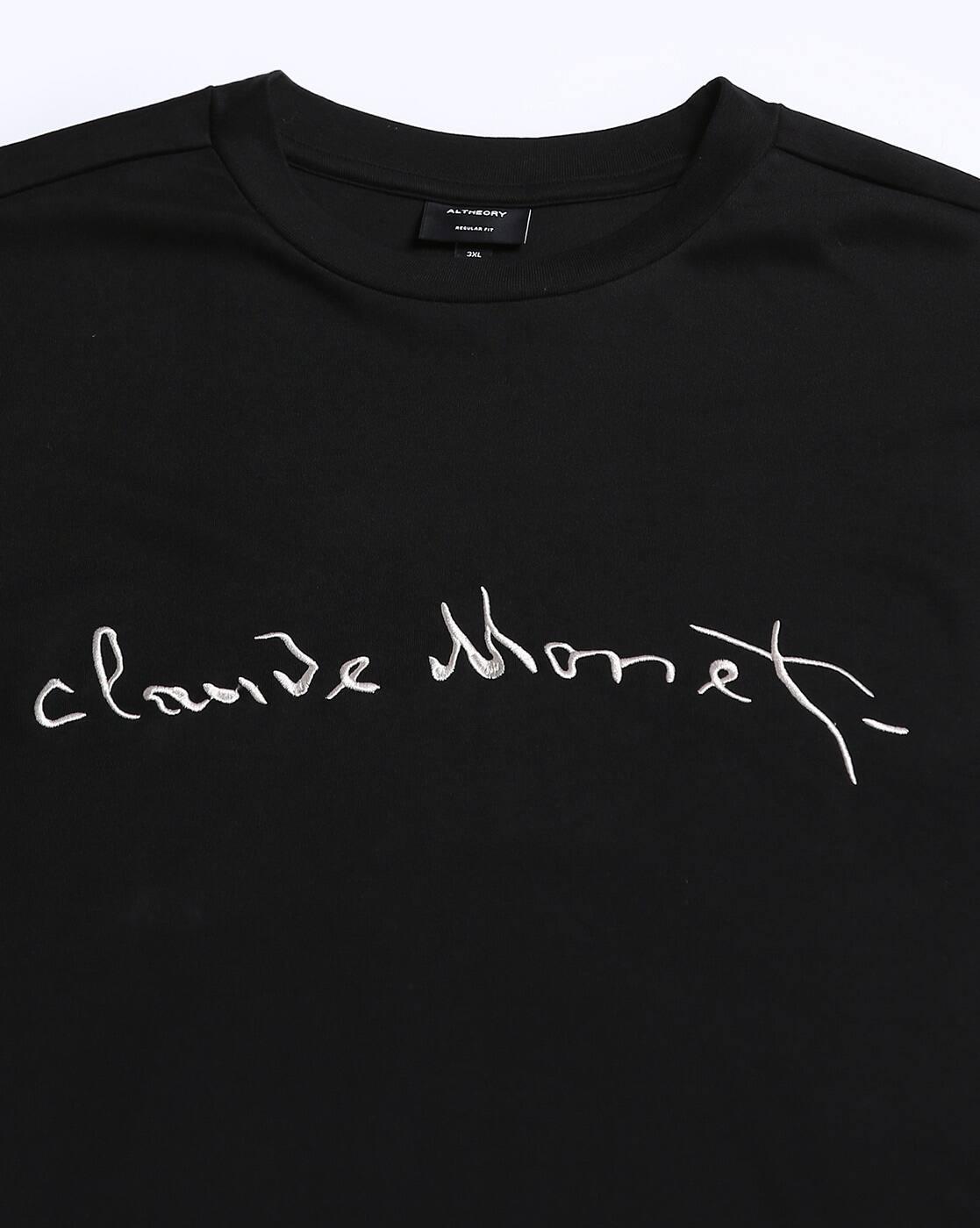 CLAUDE MONET ART GRAPHIC, JET BLACK, 6XL