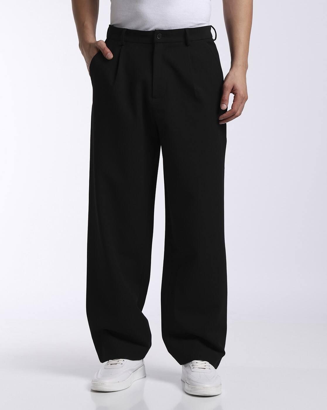 TAILORED FIT FORMAL TROUS, JET BLACK, 38