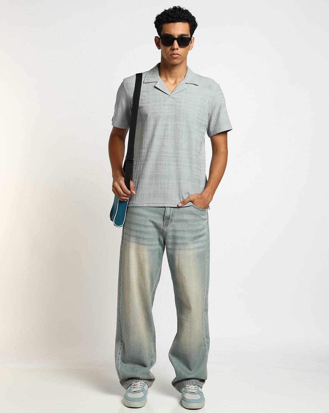 STRUCTURED SPREAD COLLAR, LT. BLUE, 4XL