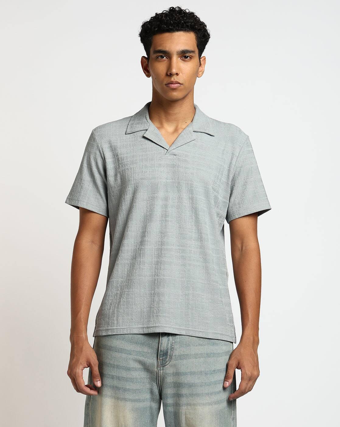 STRUCTURED SPREAD COLLAR, LT. BLUE, 4XL