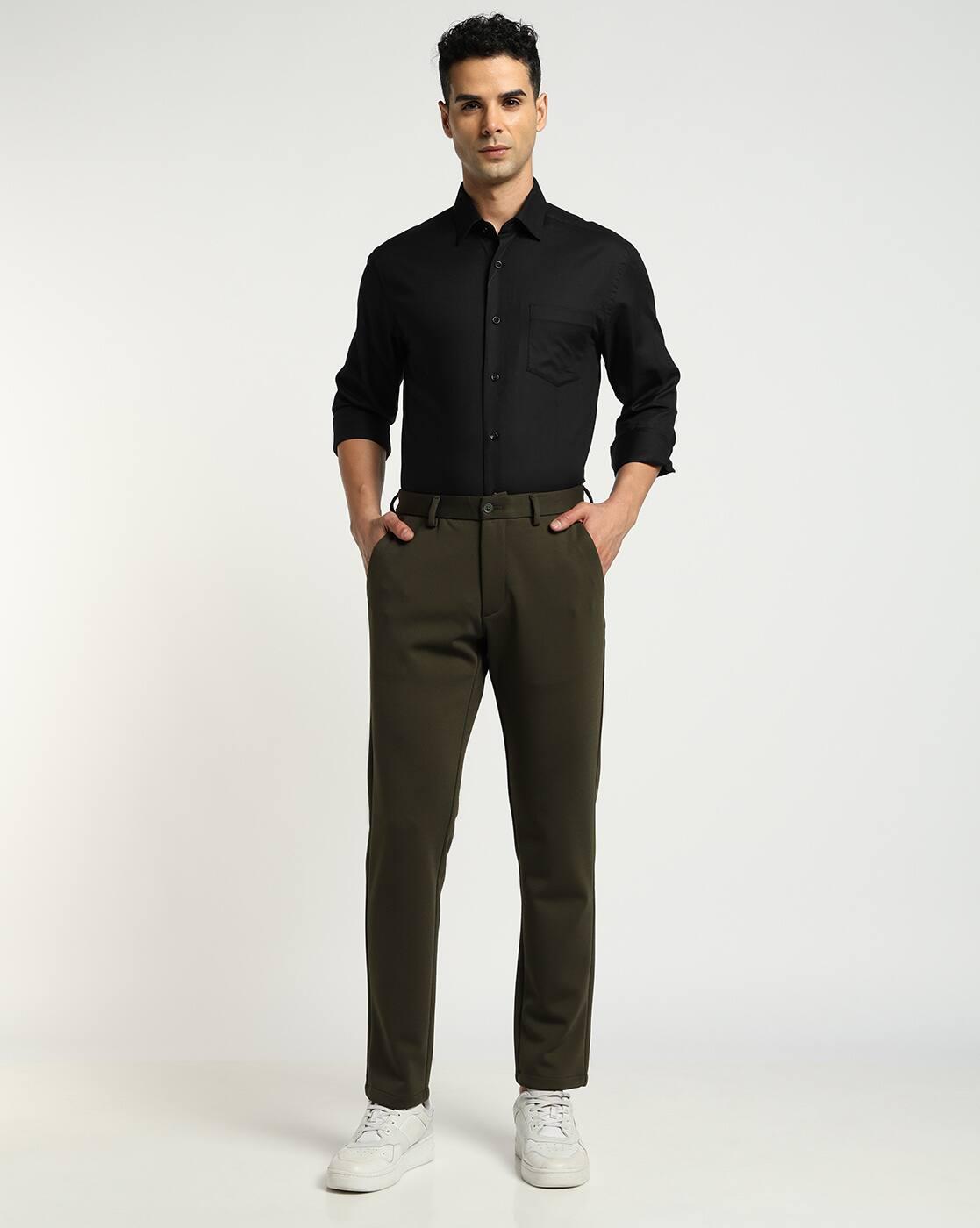 TWILL TEXTURED 4 WAY ST, OLIVE GREEN, 32