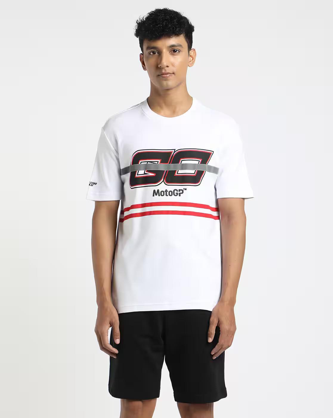 MotoGP Relaxed Fit Crew-Neck T-Shirt with Reflective Tape
