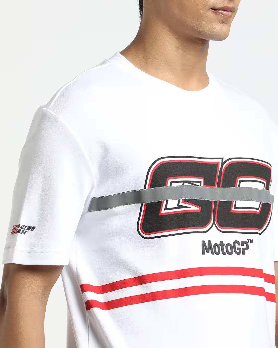 MotoGP Relaxed Fit Crew-Neck T-Shirt with Reflective Tape